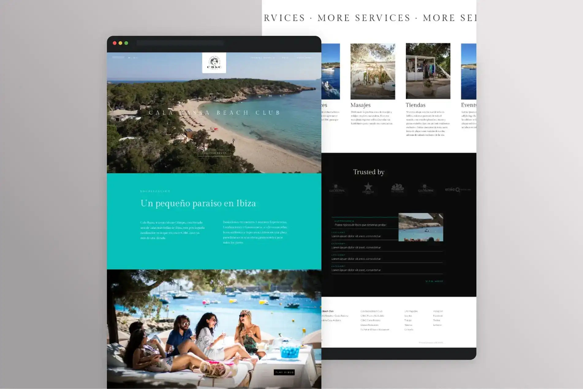 CALA BASSA bEACH CLUB IBIZA